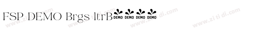 FSP DEMO Brgs ltrB字体转换 FSP DEMO Brgs ltrB字体转换